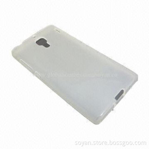 Jelly Transparent TPU Phone Cases for Redmi, Easy to Install